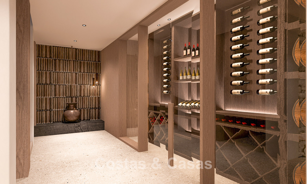 Terrain unique avec projet de villa design à vendre dans le prestigieux resort La Zagaleta, Marbella - Benahavís 798686
