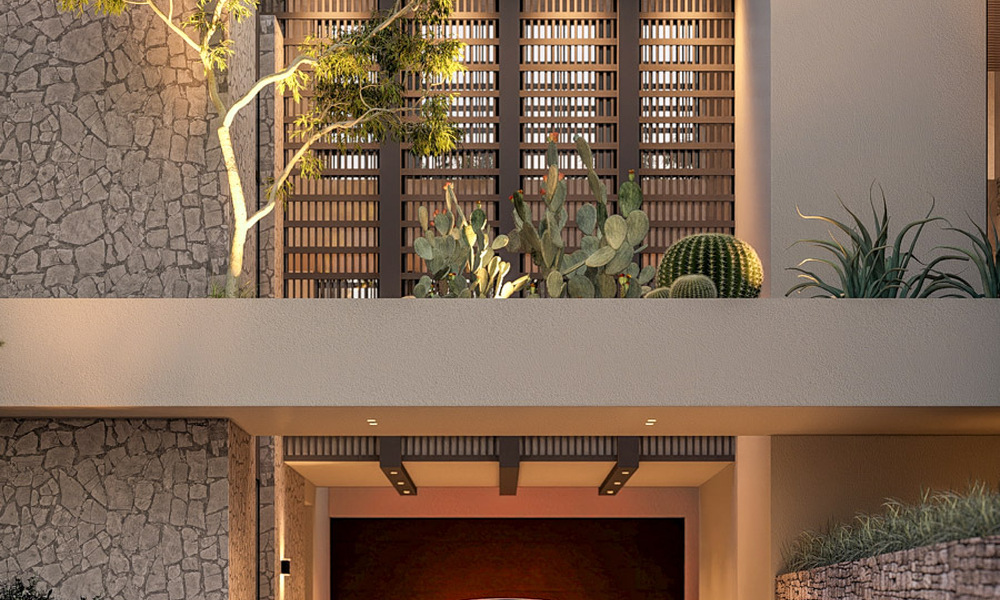 Terrain unique avec projet de villa design à vendre dans le prestigieux resort La Zagaleta, Marbella - Benahavís 798692