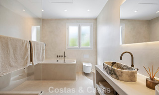 Villa de luxe, prête à emménager, au style contemporain méditerranéen à vendre dans un quartier de golf de Marbella - Benahavís 798699 