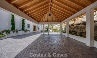 Villa de luxe, prête à emménager, au style contemporain méditerranéen à vendre dans un quartier de golf de Marbella - Benahavís 798708 