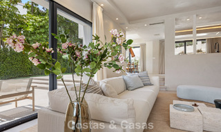 Villa de luxe, prête à emménager, au style contemporain méditerranéen à vendre dans un quartier de golf de Marbella - Benahavís 798715 