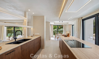 Villa de luxe, prête à emménager, au style contemporain méditerranéen à vendre dans un quartier de golf de Marbella - Benahavís 798718 