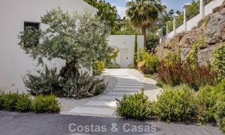 Villa de luxe, prête à emménager, au style contemporain méditerranéen à vendre dans un quartier de golf de Marbella - Benahavís 798725 