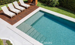 Villa de luxe, prête à emménager, au style contemporain méditerranéen à vendre dans un quartier de golf de Marbella - Benahavís 798729 