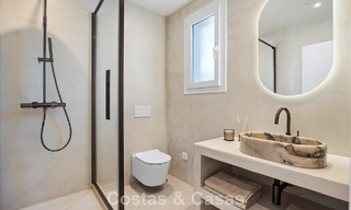 Villa de luxe, prête à emménager, au style contemporain méditerranéen à vendre dans un quartier de golf de Marbella - Benahavís 798731 