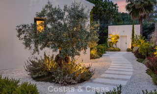 Villa de luxe, prête à emménager, au style contemporain méditerranéen à vendre dans un quartier de golf de Marbella - Benahavís 798739 