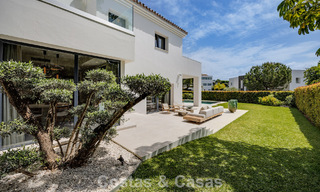 Villa de luxe, prête à emménager, au style contemporain méditerranéen à vendre dans un quartier de golf de Marbella - Benahavís 798747 