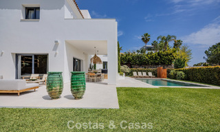 Villa de luxe, prête à emménager, au style contemporain méditerranéen à vendre dans un quartier de golf de Marbella - Benahavís 798748 