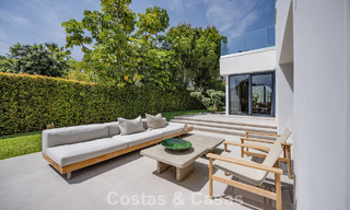 Villa de luxe, prête à emménager, au style contemporain méditerranéen à vendre dans un quartier de golf de Marbella - Benahavís 798750 