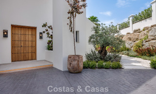 Villa de luxe, prête à emménager, au style contemporain méditerranéen à vendre dans un quartier de golf de Marbella - Benahavís 798758 