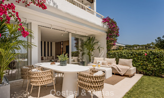 Élégant appartement modernisé à vendre, première ligne Aloha Golf à Nueva Andalucía, Marbella 798774 