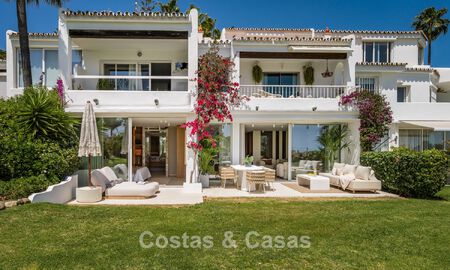 Élégant appartement modernisé à vendre, première ligne Aloha Golf à Nueva Andalucía, Marbella 798778