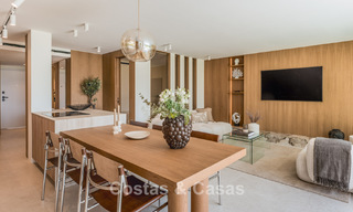 Élégant appartement modernisé à vendre, première ligne Aloha Golf à Nueva Andalucía, Marbella 798779 