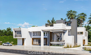 Villa moderne exclusive en construction à vendre à Guadalmina Baja, Marbella 798830 