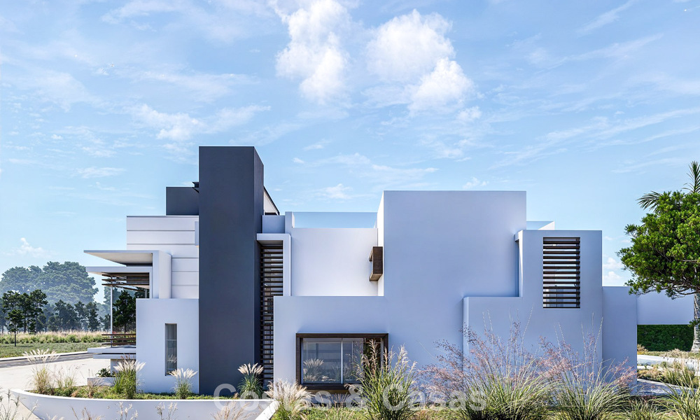 Villa moderne exclusive en construction à vendre à Guadalmina Baja, Marbella 798835