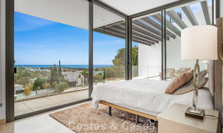 Villa contemporaine avec vues panoramiques sur la mer à vendre dans un prestigieux quartier de golf à Marbella - Benahavís 798848 