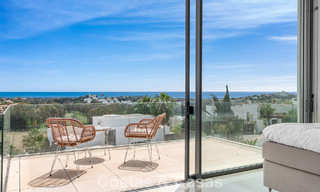Villa contemporaine avec vues panoramiques sur la mer à vendre dans un prestigieux quartier de golf à Marbella - Benahavís 798853 