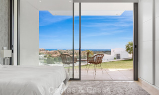 Villa contemporaine avec vues panoramiques sur la mer à vendre dans un prestigieux quartier de golf à Marbella - Benahavís 798871 