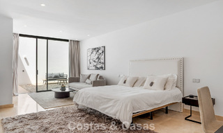 Villa contemporaine avec vues panoramiques sur la mer à vendre dans un prestigieux quartier de golf à Marbella - Benahavís 798874 