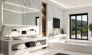 Villa moderne exclusive avec vues panoramiques à vendre à La Cala Golf, Mijas, Costa del Sol 798918 