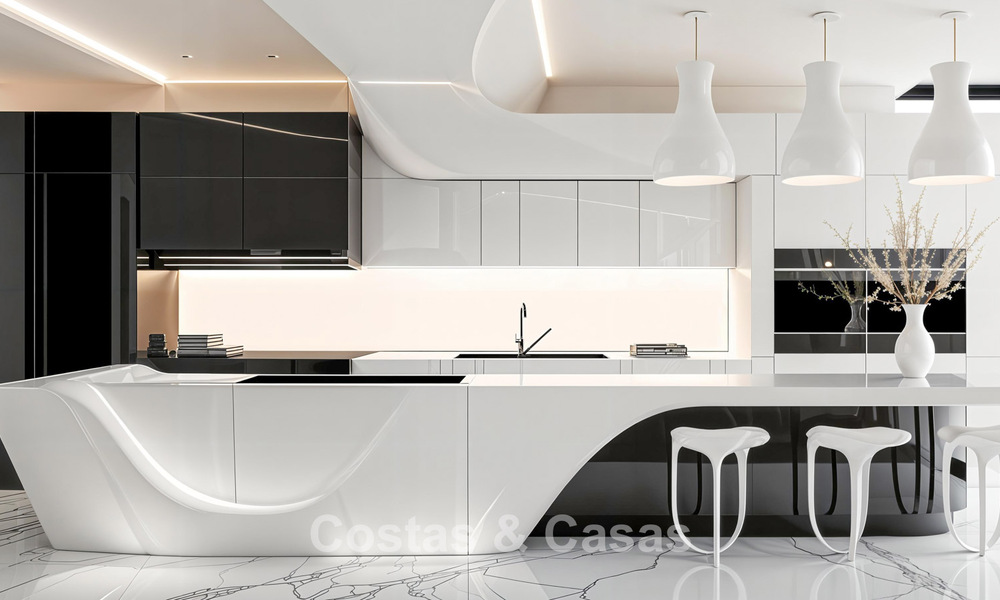 Villa moderne exclusive avec vues panoramiques à vendre à La Cala Golf, Mijas, Costa del Sol 798919