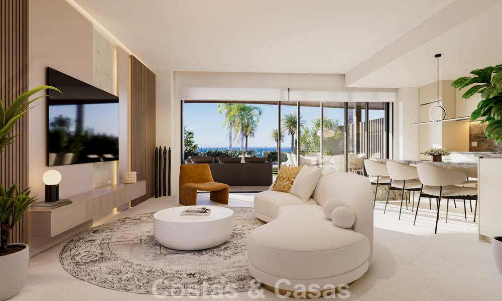 Appartements neufs modernes et luxueux avec vue imprenable sur la mer à vendre à Fuengirola, Costa del Sol 798979