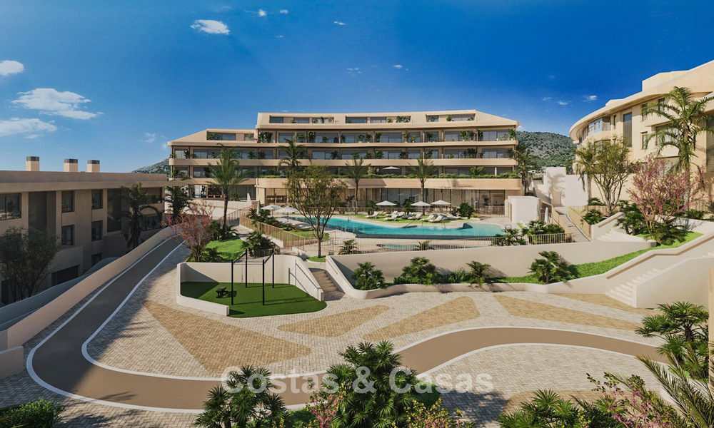 Appartements neufs modernes et luxueux avec vue imprenable sur la mer à vendre à Fuengirola, Costa del Sol 798988