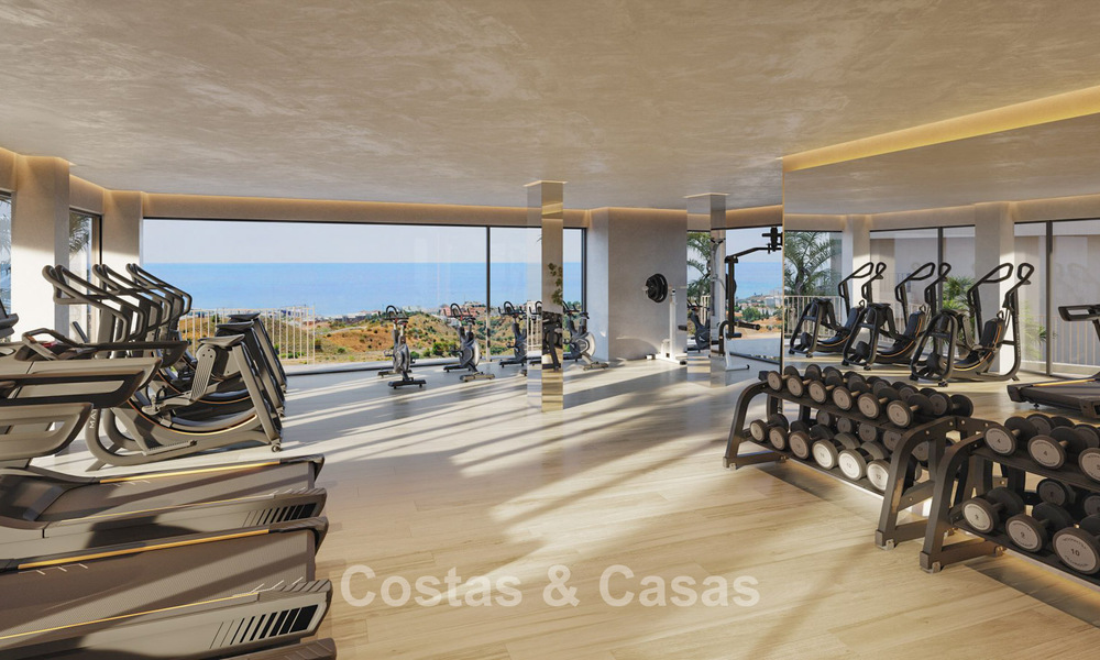 Appartements neufs modernes et luxueux avec vue imprenable sur la mer à vendre à Fuengirola, Costa del Sol 798993