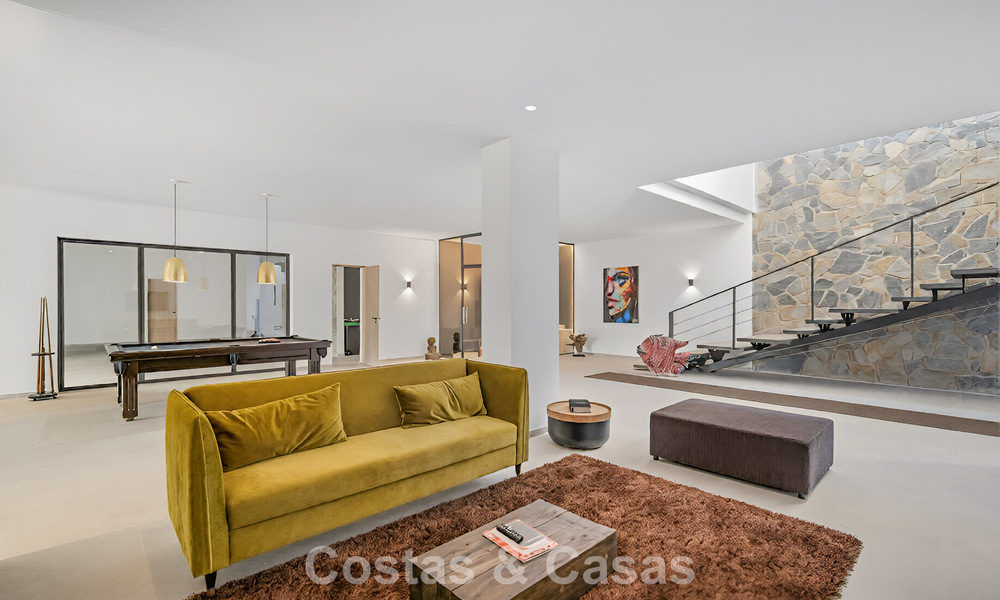 Villa de luxe contemporaine avec vues panoramiques sur la mer à vendre dans les collines de Marbella - Benahavís 798942