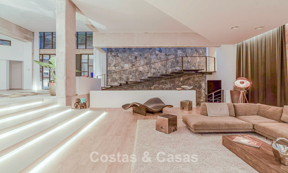 Villa de luxe contemporaine avec vues panoramiques sur la mer à vendre dans les collines de Marbella - Benahavís 798943