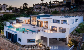 Villa de luxe contemporaine avec vues panoramiques sur la mer à vendre dans les collines de Marbella - Benahavís 798944 