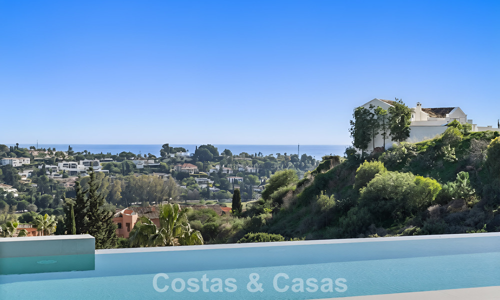 Villa de luxe contemporaine avec vues panoramiques sur la mer à vendre dans les collines de Marbella - Benahavís 798953
