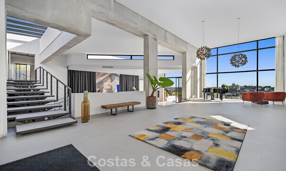 Villa de luxe contemporaine avec vues panoramiques sur la mer à vendre dans les collines de Marbella - Benahavís 798954