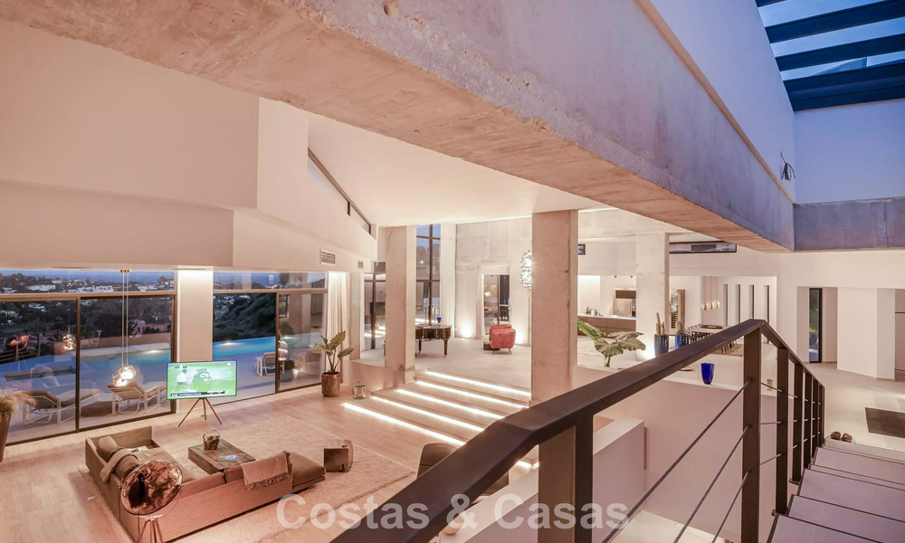 Villa de luxe contemporaine avec vues panoramiques sur la mer à vendre dans les collines de Marbella - Benahavís 798963