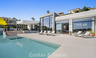 Villa de luxe contemporaine avec vues panoramiques sur la mer à vendre dans les collines de Marbella - Benahavís 798965 