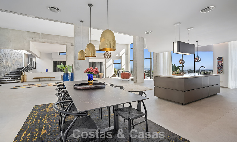 Villa de luxe contemporaine avec vues panoramiques sur la mer à vendre dans les collines de Marbella - Benahavís 798966