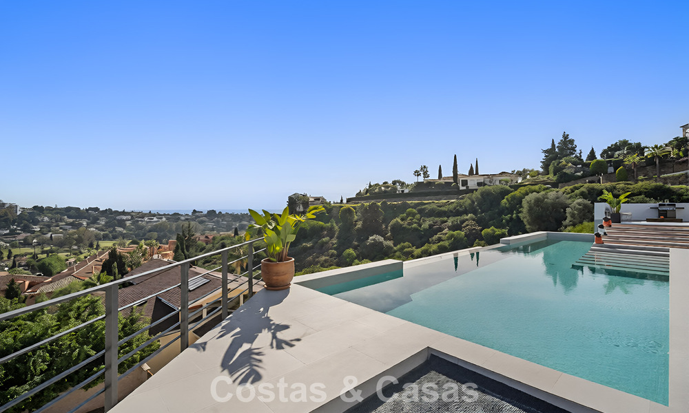Villa de luxe contemporaine avec vues panoramiques sur la mer à vendre dans les collines de Marbella - Benahavís 798968