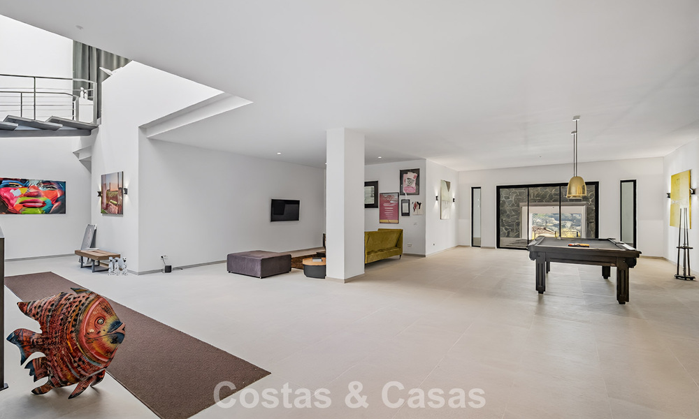 Villa de luxe contemporaine avec vues panoramiques sur la mer à vendre dans les collines de Marbella - Benahavís 798970
