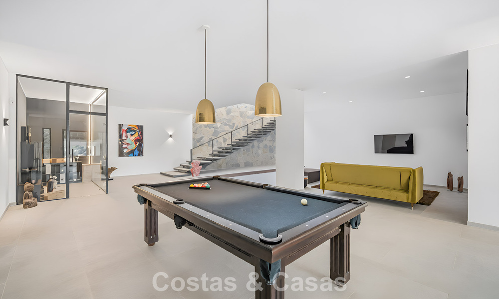 Villa de luxe contemporaine avec vues panoramiques sur la mer à vendre dans les collines de Marbella - Benahavís 798971