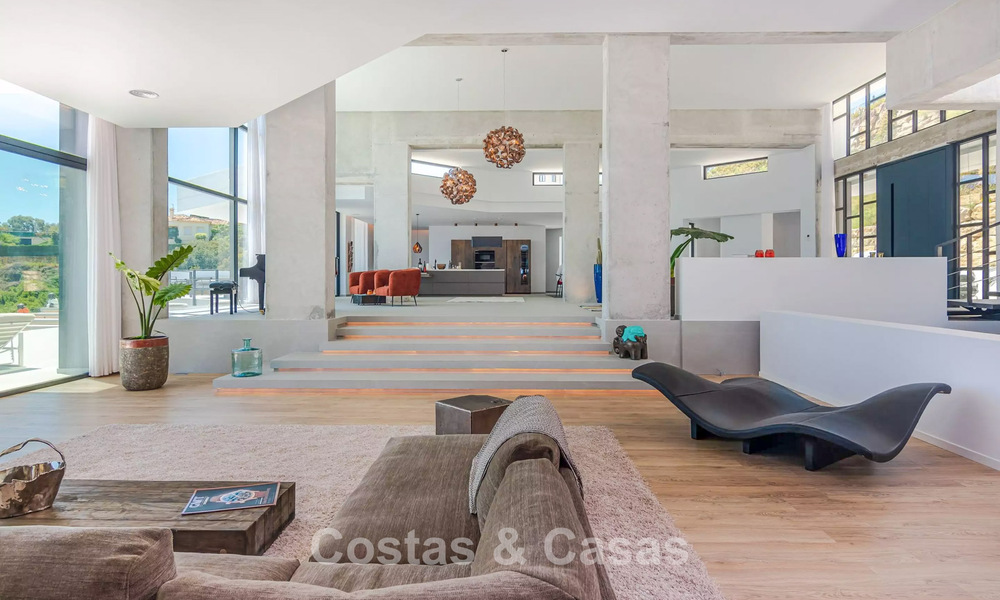 Villa de luxe contemporaine avec vues panoramiques sur la mer à vendre dans les collines de Marbella - Benahavís 798975