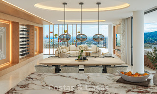 Villa de luxe design avec vue panoramique sur la mer à vendre dans un resort de golf sécurisé à Marbella - Benahavís 799038 
