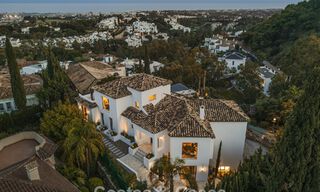 Villa royale au style architectural méditerranéen contemporain à vendre dans une urbanisation sécurisée à Marbella - Benahavís 799060 