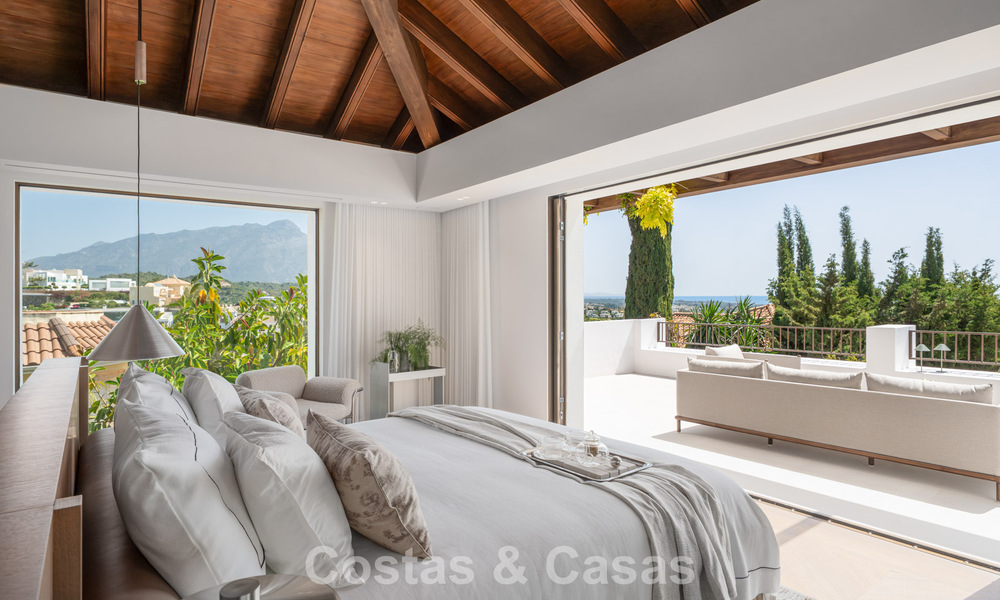 Villa royale au style architectural méditerranéen contemporain à vendre dans une urbanisation sécurisée à Marbella - Benahavís 799072