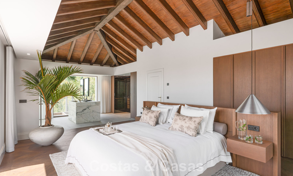 Villa royale au style architectural méditerranéen contemporain à vendre dans une urbanisation sécurisée à Marbella - Benahavís 799074