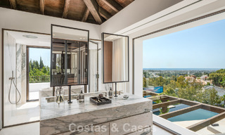 Villa royale au style architectural méditerranéen contemporain à vendre dans une urbanisation sécurisée à Marbella - Benahavís 799075 