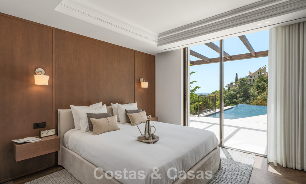 Villa royale au style architectural méditerranéen contemporain à vendre dans une urbanisation sécurisée à Marbella - Benahavís 799078