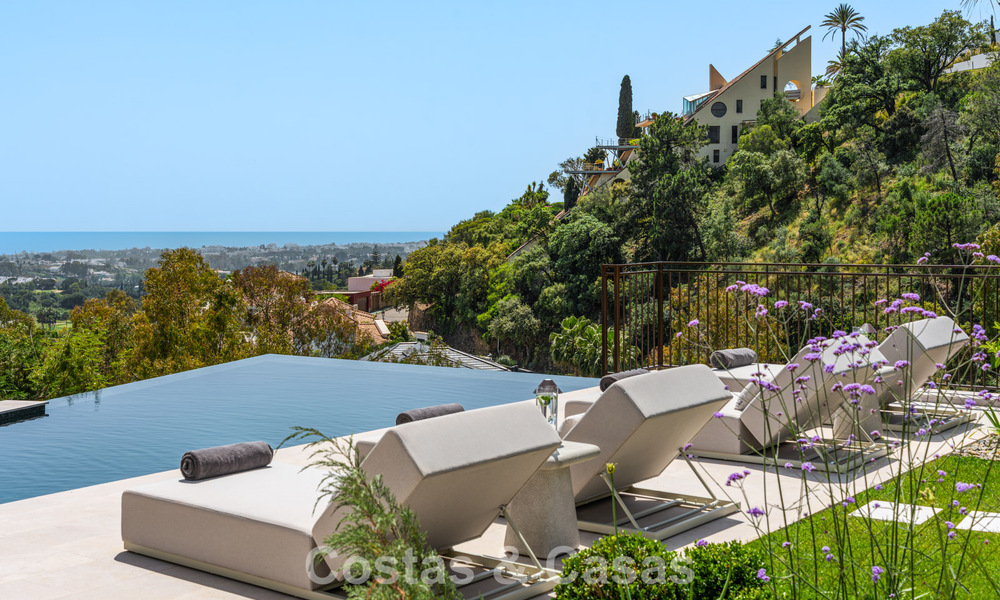 Villa royale au style architectural méditerranéen contemporain à vendre dans une urbanisation sécurisée à Marbella - Benahavís 799083