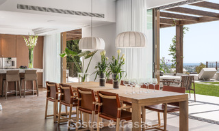 Villa royale au style architectural méditerranéen contemporain à vendre dans une urbanisation sécurisée à Marbella - Benahavís 799086 