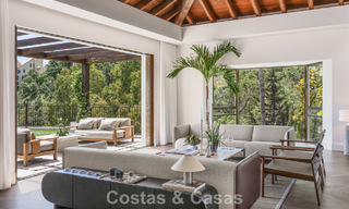 Villa royale au style architectural méditerranéen contemporain à vendre dans une urbanisation sécurisée à Marbella - Benahavís 799087 