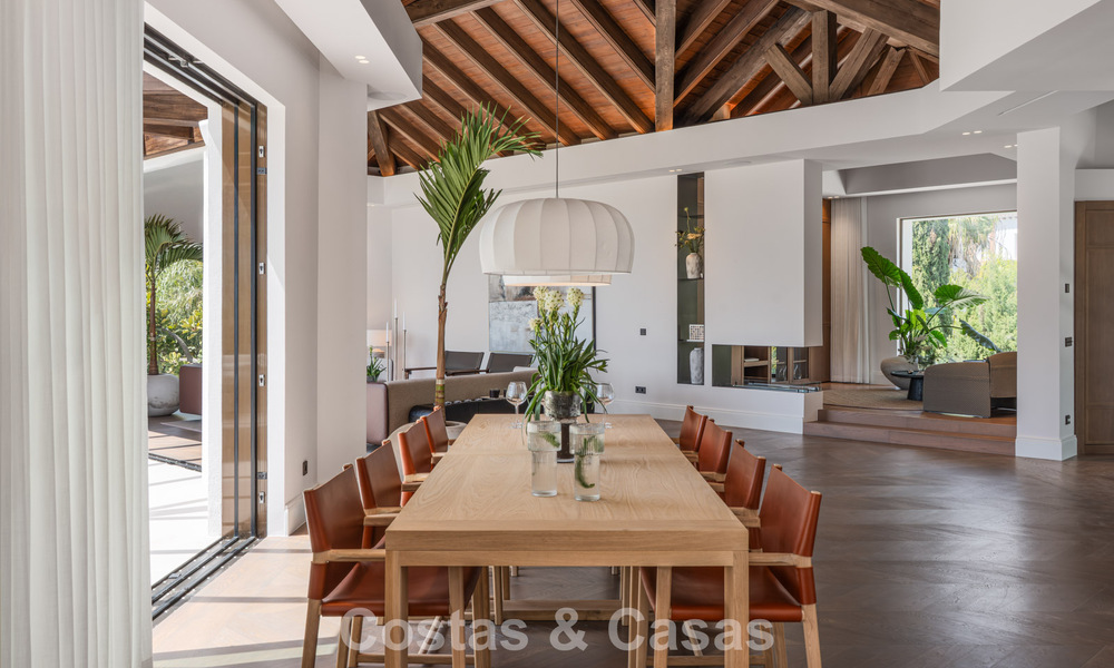 Villa royale au style architectural méditerranéen contemporain à vendre dans une urbanisation sécurisée à Marbella - Benahavís 799088